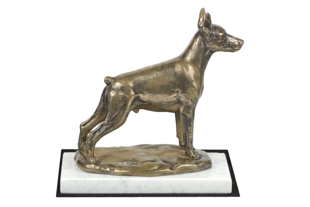 Statue de chien / buste de chien DANDY LOOKING 27 cm de haut
