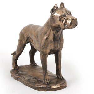 Dogo Argentino, cachorro exclusivo na estátua base, edição limitada, ArtDog