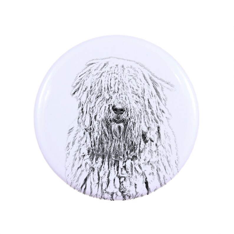 Magnet with a dog Komodor