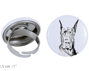 Ring with a dog - Great Dane