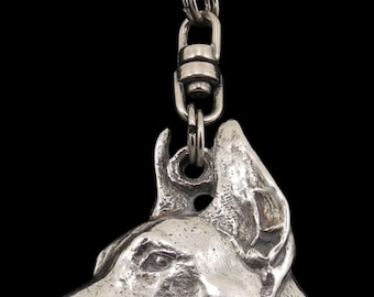 Doberman Pinscher, dog keyring, keychain, limited edition, ArtDog . Dog keyring for dog lovers