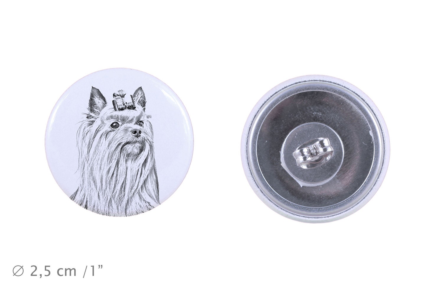 犬のイヤリング - ヨークシャーテリア - Etsy 日本