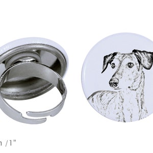 Ring with a dog- Sloughi