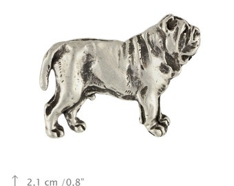 Mastino Napolitano, Neapolitan Mastiff (body), dog pin, limited edition, ArtDog