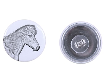 Oorbellen met paard - IJslands paard