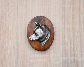 Shiba Inu, dog show ring clip/number holder, limited edition, ArtDog