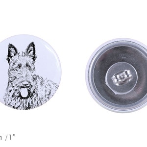 Earrings with a dog - Scottish Terrier