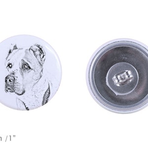 Earrings with a dog - Central Asian Shepherd Dog