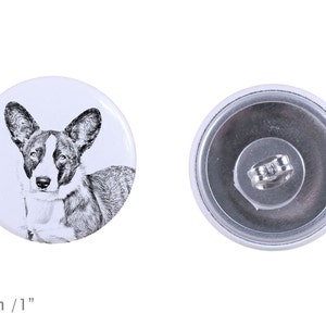 Earrings with a dog - Cardigan Welsh Corgi