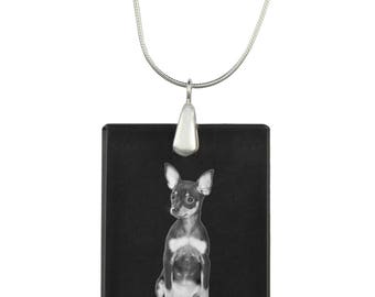 Russian Toy,  Dog Crystal Pendant, SIlver Necklace 925, High Quality, Exceptional Gift, Collection!