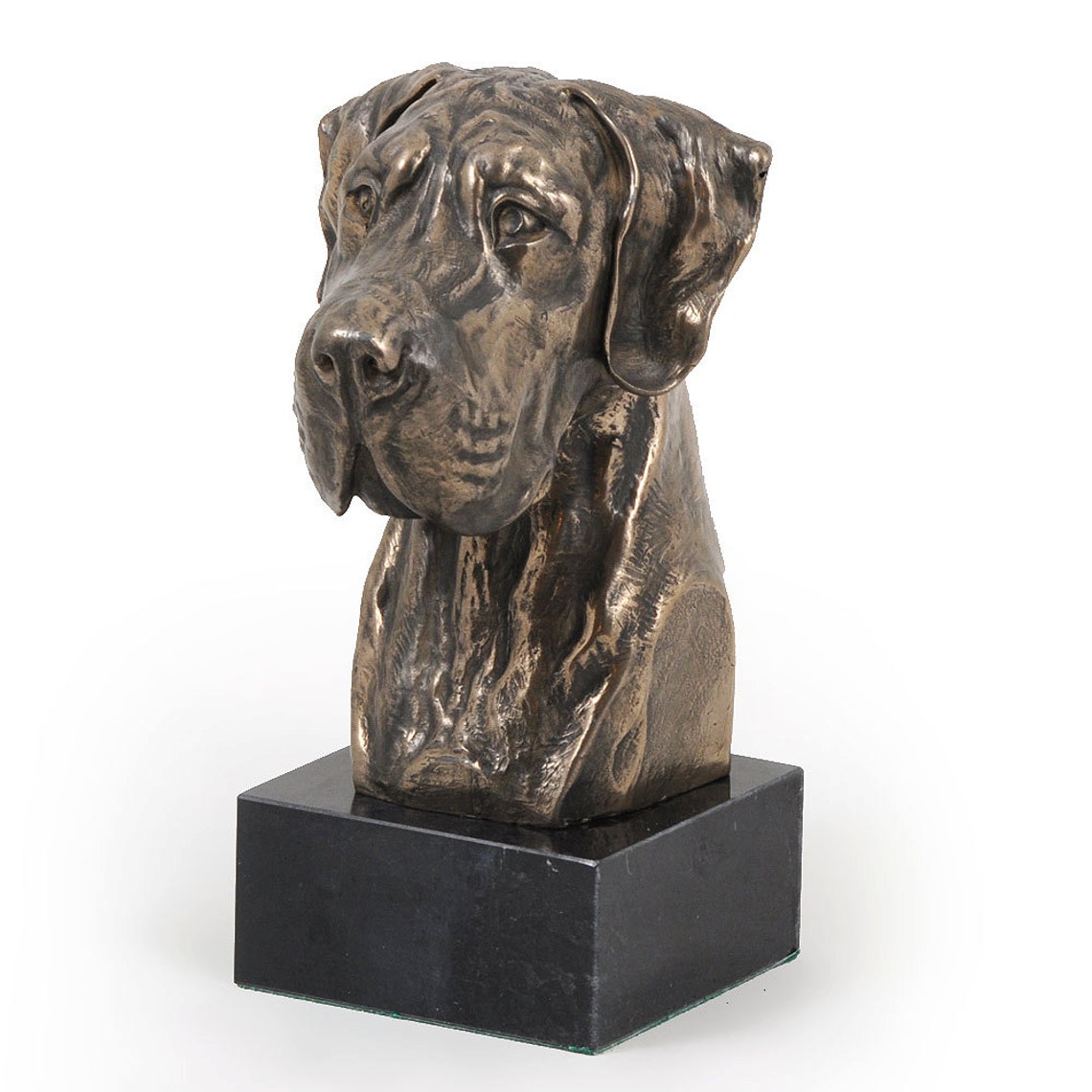 Great Dane uncropped Dog Marble Statue Limited Edition Etsy