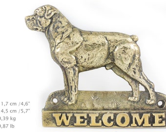 Rotweiler, dog welcome, hanging decoration, limited edition, ArtDog