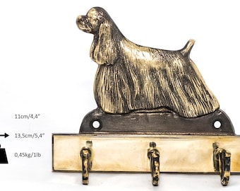 American Cocker Spaniel, dog hanger, for clothes, limited edition, ArtDog