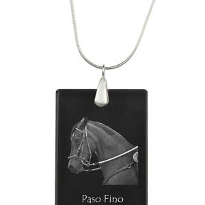 Paso Fino,  Horse Crystal Pendant, SIlver Necklace 925, High Quality, Exceptional Gift, Collection!
