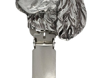 Springer Spaniel, dog clipring, dog show ring clip/number holder, limited edition, ArtDog