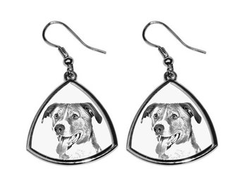 Austrian Pinscher - NEW collection of earrings with images of purebred dogs, unique gift