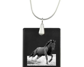 Mustang ,  Horse Crystal Pendant, SIlver Necklace 925, High Quality, Exceptional Gift, Collection!