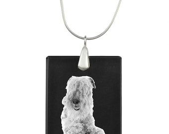 Lakeland Terrier,  Dog Crystal Pendant, SIlver Necklace 925, High Quality, Exceptional Gift, Collection!