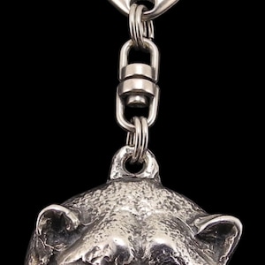 Akita Inu, Japanese Akita, dog keyring, keychain, limited edition, ArtDog . Dog keyring for dog lovers