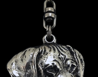 Rhodesian Ridgeback, African Lion Boy, African Lion Girl, dog keyring, keychain, limited edition, ArtDog . Dog keyring for dog lovers