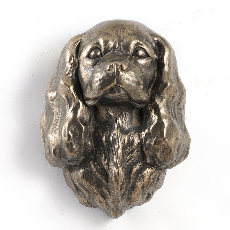Cavalier King Charles Spaniel chien statue