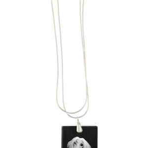 Afghan Hound, Dog Crystal Pendant, SIlver Necklace 925, High Quality, Exceptional Gift, Collection!
