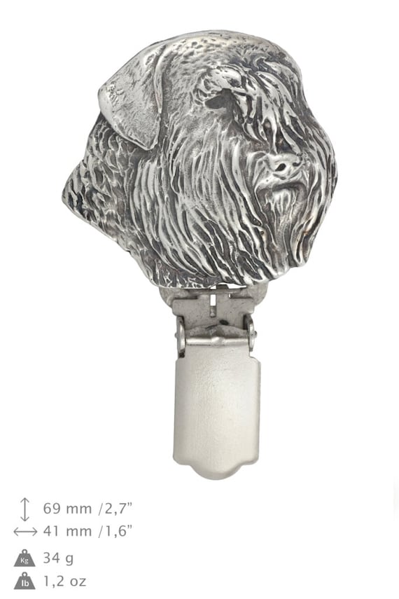 Dog clipring Limited Edition Dachshund Ring Clip//Number Holder ArtDog