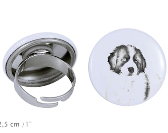 Ring with a dog- Tornjak