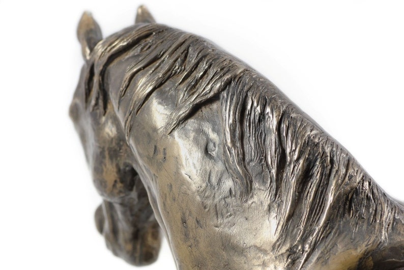 Arabian Horse third kind, horse marble statue, limited edition, ArtDog image 3