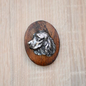 English Springer Spaniel, dog show ring clip/number holder, limited edition, ArtDog
