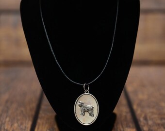 Flandres Cattle Dog, dog necklace, medallion, limited edition, extraordinary gift, ArtDog