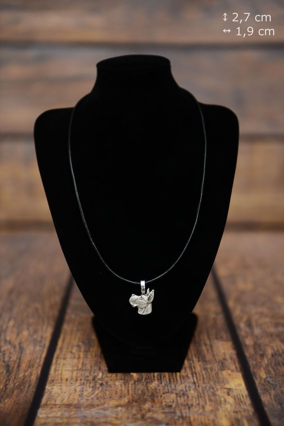 Collier Pour Dogue Allemand Non Coupé - Recouvert D'argent - Art Dog - Neuf Avec étiquettes