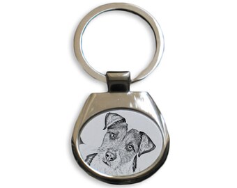 Parson Russell Terrier- NEW collection of keyrings with images of purebred dogs, unique gift, sublimation . Dog keyring for dog lovers
