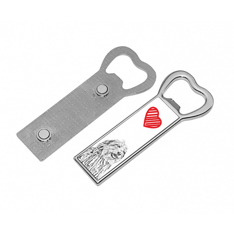 ARTDOGshop Bergamasco Shepherd Bottle Opener