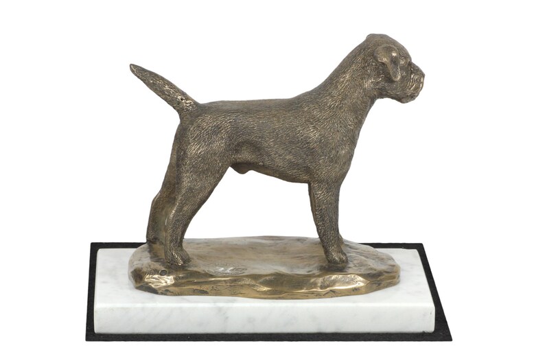 border terrier statue