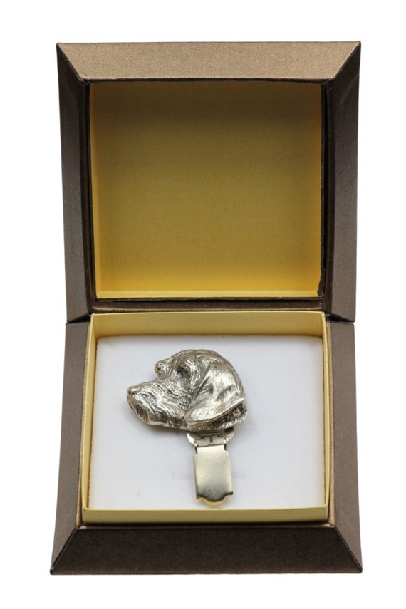 Dog clipring Limited Edition Dachshund Ring Clip//Number Holder ArtDog