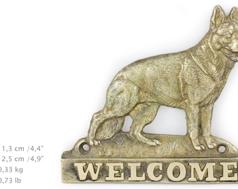 German Shepherd, dog welcome, hanging decoration, limited edition, ArtDog