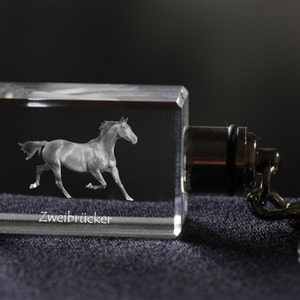 Zweibrücker , Horse Crystal Keyring, Keychain, High Quality, Exceptional Gift