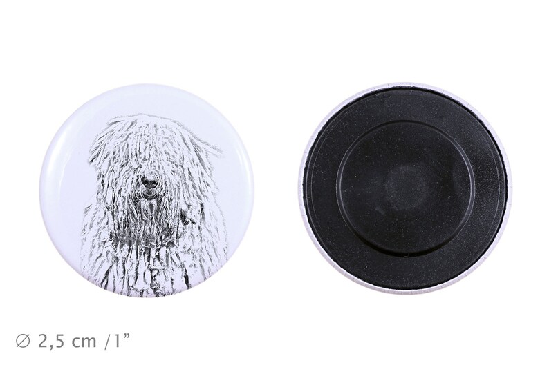 Magnet with a dog Komodor