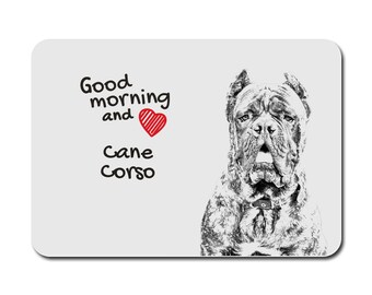 Cane Corso, Italian mastiff, A mouse pad with the image of a dog. Collection!