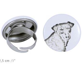 Ring with a dog- Jagdterrier