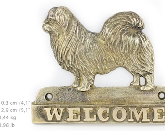 Tibetian Spaniel, dog welcome, hanging decoration, limited edition, ArtDog