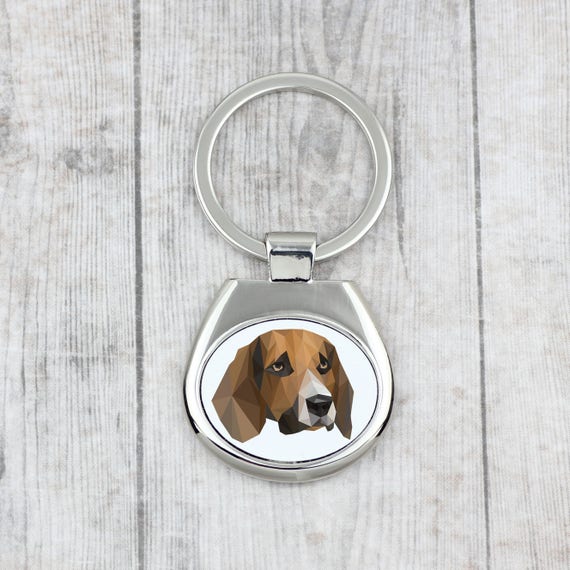 Art Dog Ltd Sublimation Beagle New keyrings with Purebred Dogs Unique Gift 