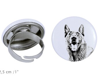 Ring with a dog - Belgian Shepherd, Malinois