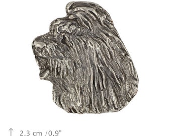 Briard, dog pin, limited edition, ArtDog