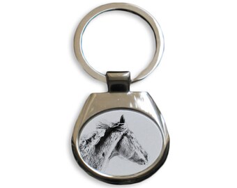 Thoroughbred  - NEW collection of keyrings with images of purebred cats, unique gift, sublimation