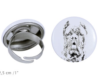 Ring with a dog - Cane Corso, Italian mastiff