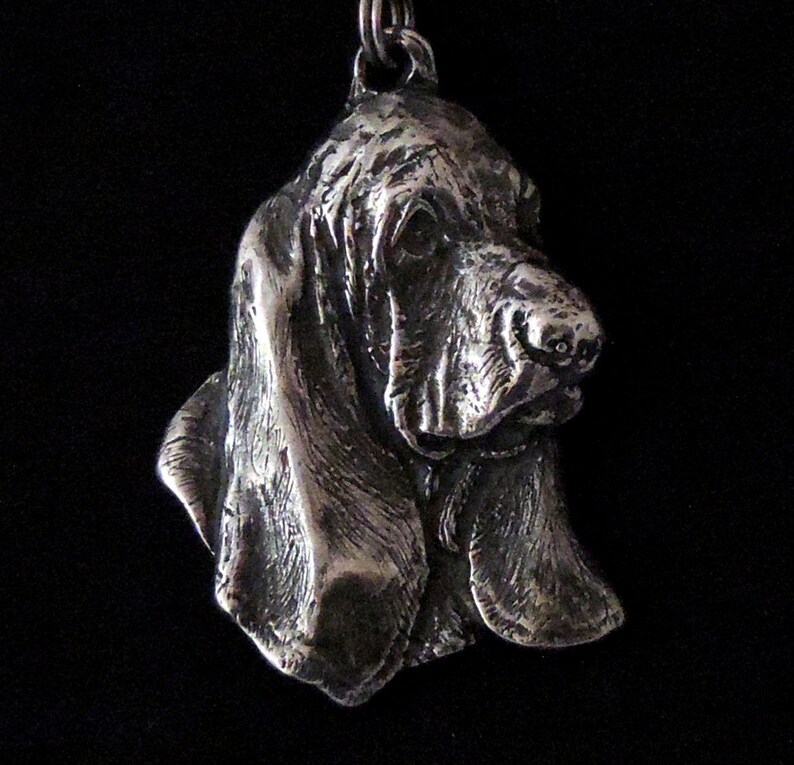 NEW Basset Hound Dog Necklace Silver Chain 925 Limited Etsy