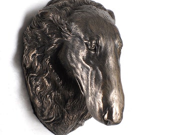Borzoi, Russian Wolfhound, dog hanging statue, limited edition, ArtDog