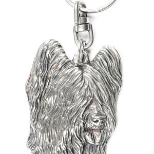 NEW, Briard, dog keyring, key holder, limited edition, ArtDog . Dog keyring for dog lovers